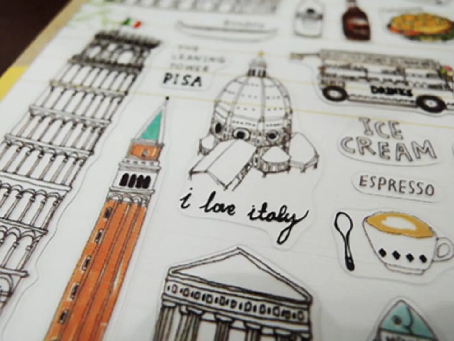 Travel Life Deco Sticker