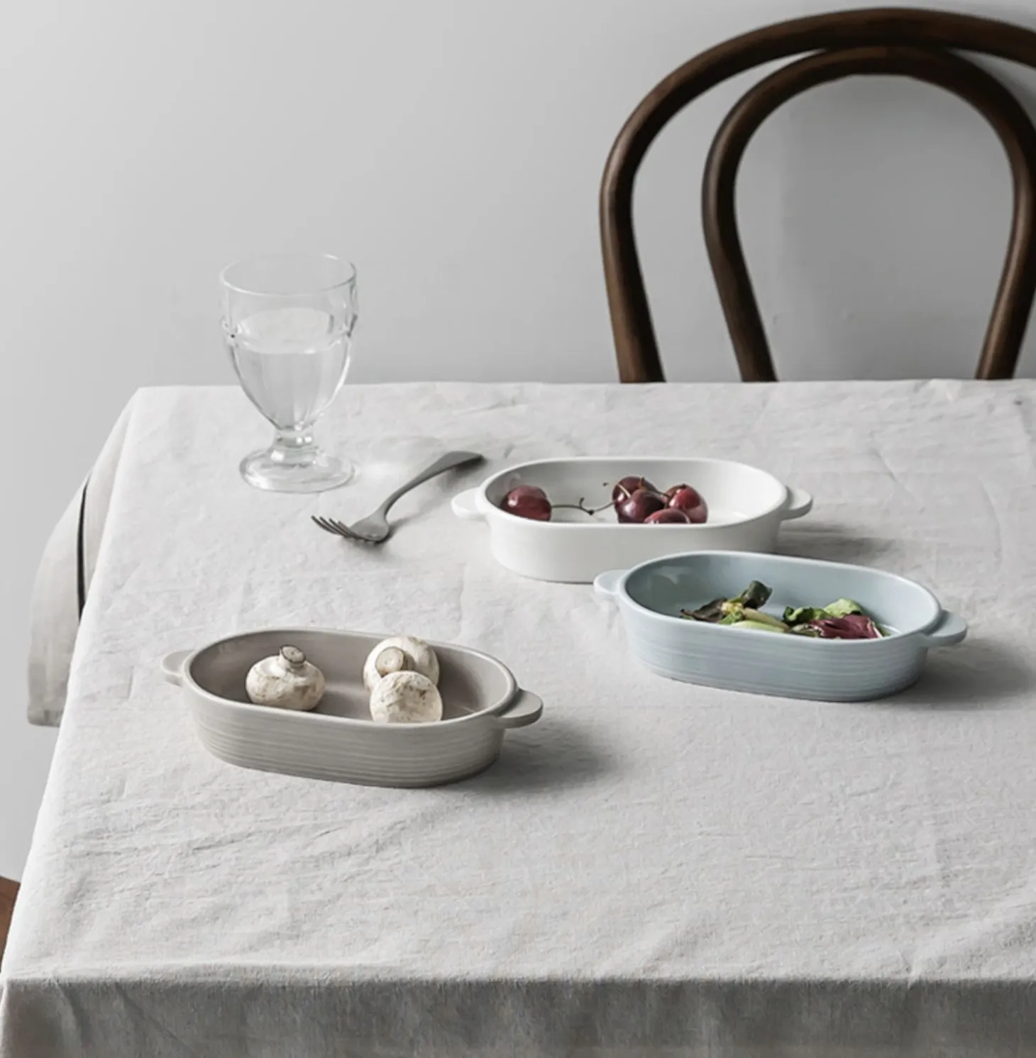 Vejle Handle Oval Bowl