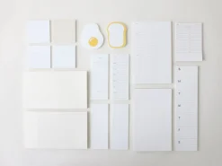 Vertical Weekly Schedule Sticky Note