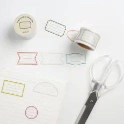 Vintage Label Frame Masking Tape