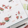 Watermelon Pressed Fruit Sticker