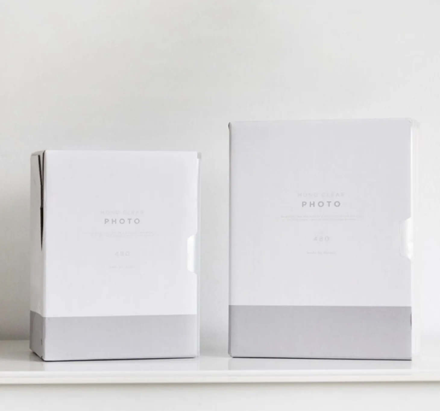3x5 Mono Clear Photo Album Set